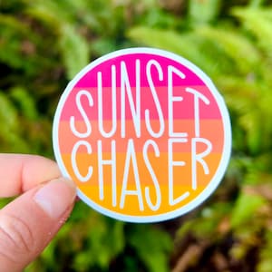 Sunset Chaser Sticker