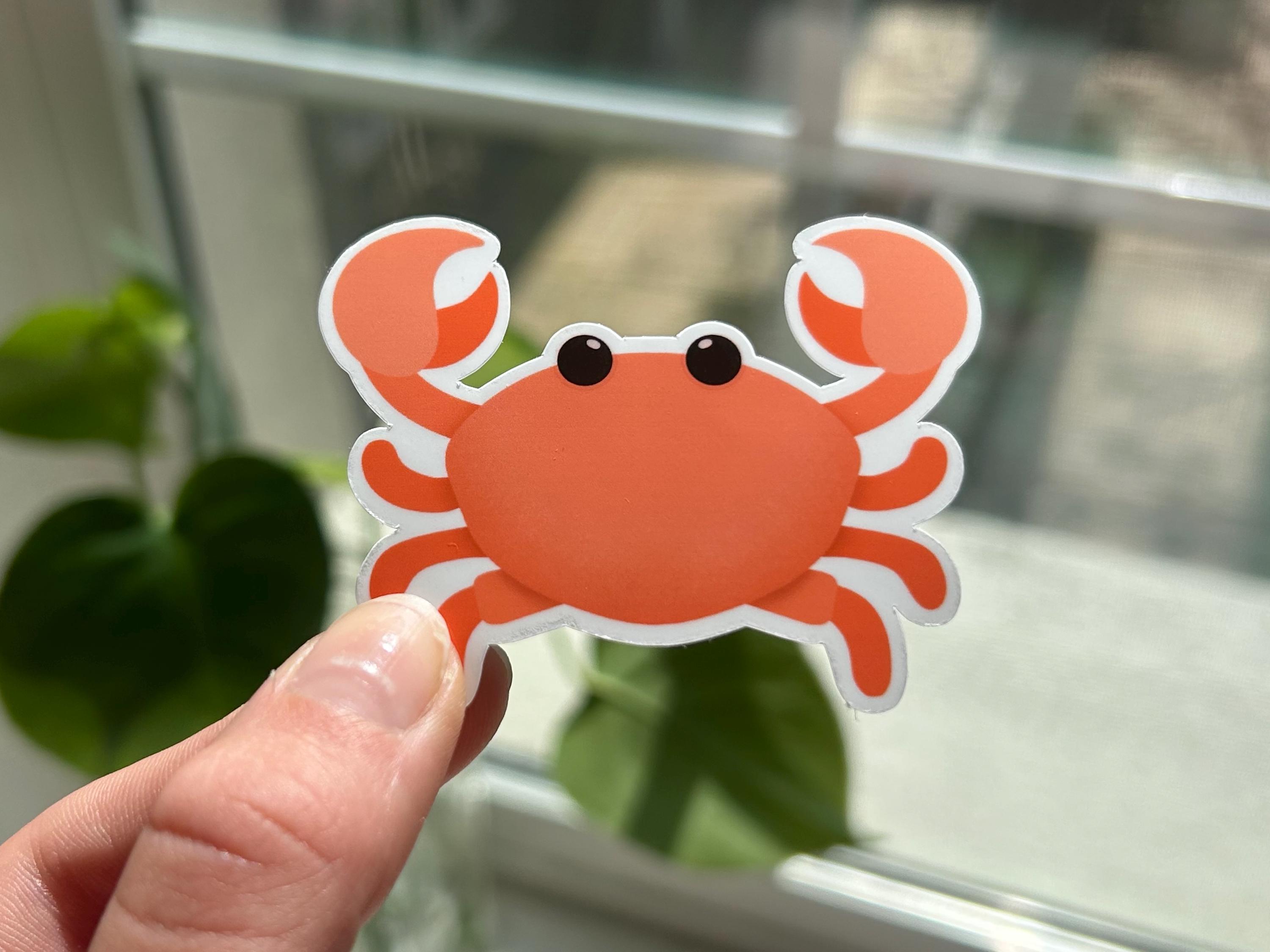 Beach Crab Sticker - Etsy