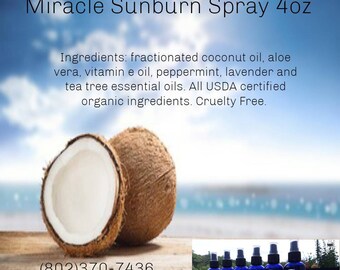 Miracle Sunburn Spray