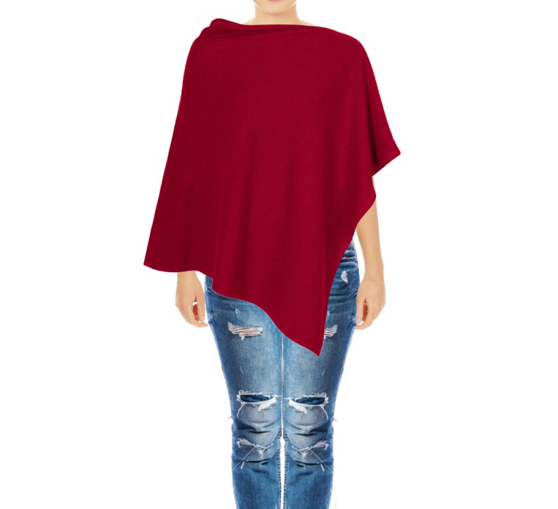 AlchemyStory Scarlet Cashmere Poncho