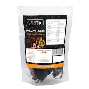 African Waakye Leaves (Sorghum Leaves)  - 3 Pack (3 x 50g)