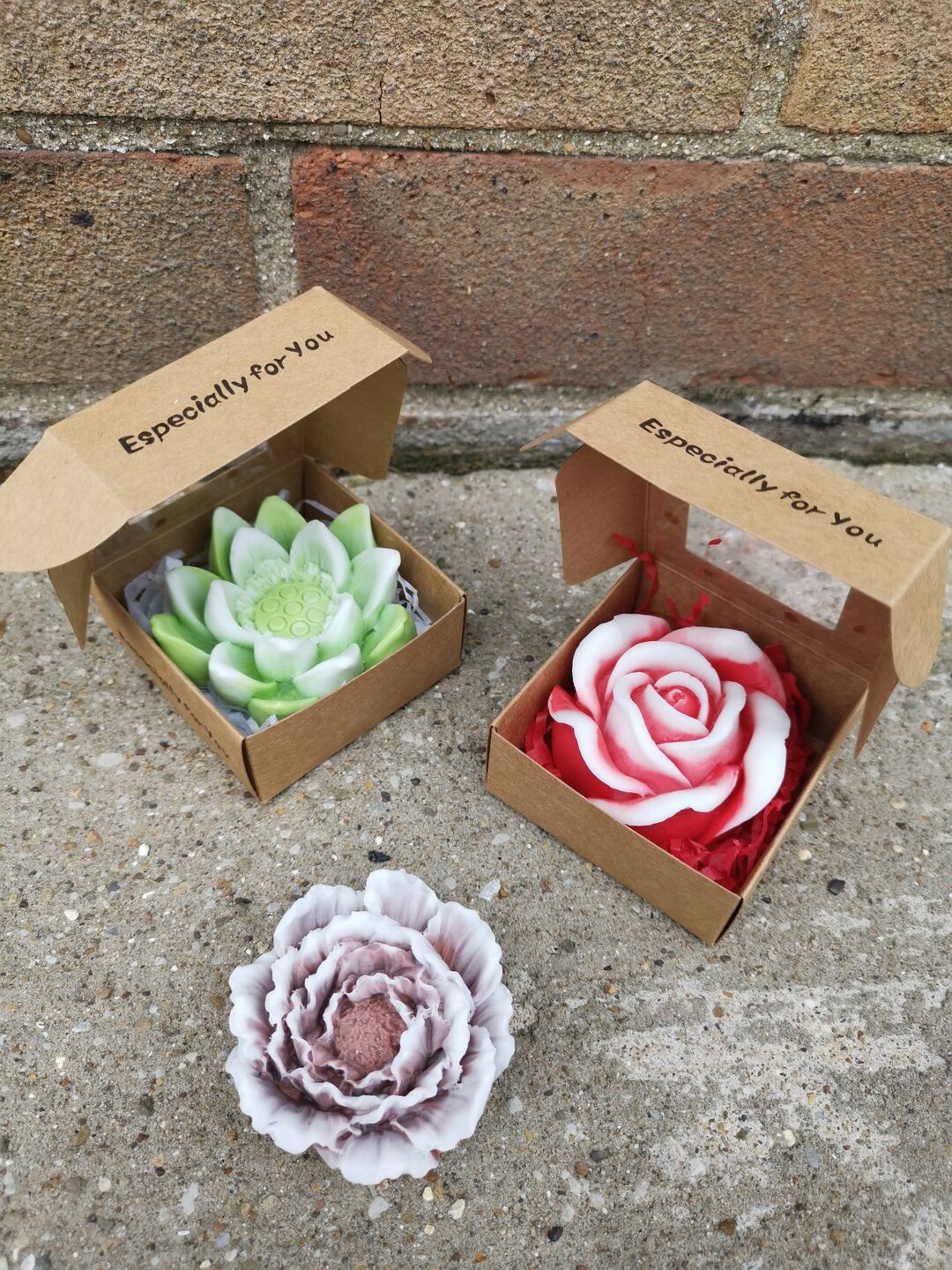 Soap Flower in Gift Box... Favours for Any Occasion (check Sizes) - Etsy
