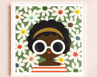 Fern Portrait Art Print