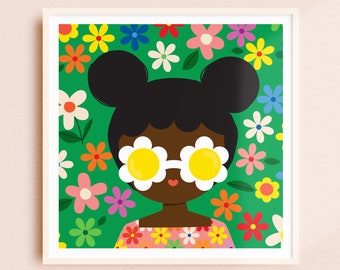 Nila Portrait Art Print