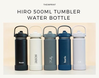 Personalized Stainless Steel Water Bottle: 500ml Insulated Thermal Bottle