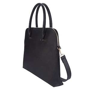 Sac pour ordinateur portable pour femme, Sac pour ordinateur portable en cuir 14 pouces, Cadeau pour la Saint-Valentin pour elle, Porte-documents pour femme, Sac de travail, Sacs et sacs à main, Sacoche pour ordinateur, Bureau image 7