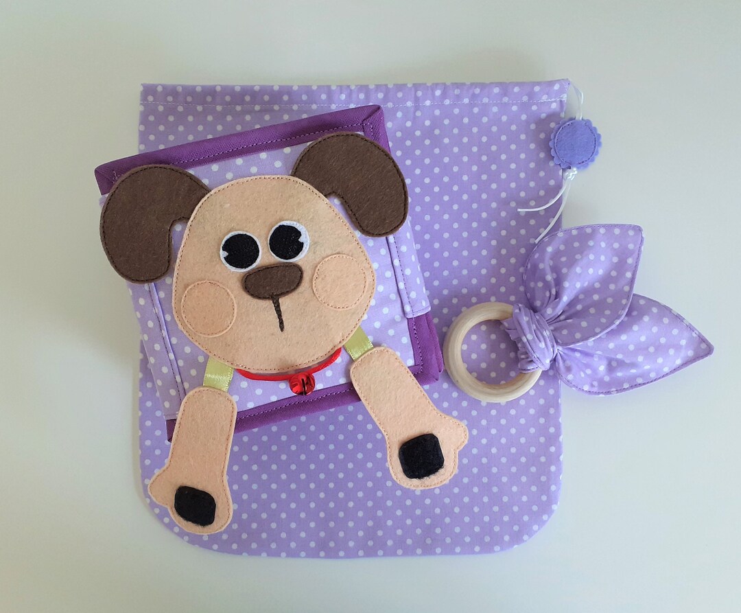 Quiet Book Toddler/baby With Montessori Activities for Sensory Play to ...