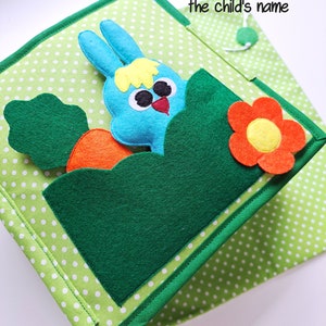 Develop Quiet Book for Fine Motor Skills Improvement. Smart Felt Book ...