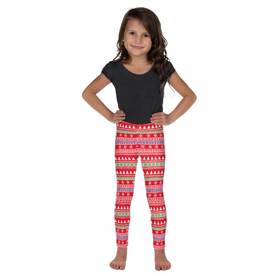 kids christmas leggings