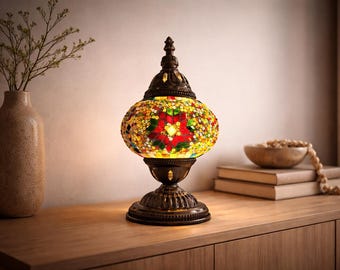DIY mosaic lamp set