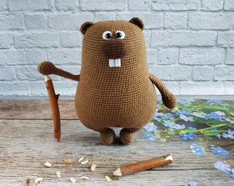 giant stuffed beaver
