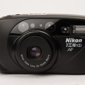 Nikon Zoom 100 Af Vintage Point And Shoot Camera Etsy