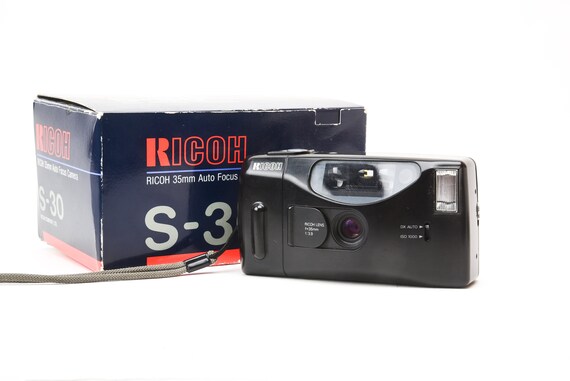 Ricoh S-30 AF Vintage Point and Shoot Film Camera W/ 35mm F:3.9