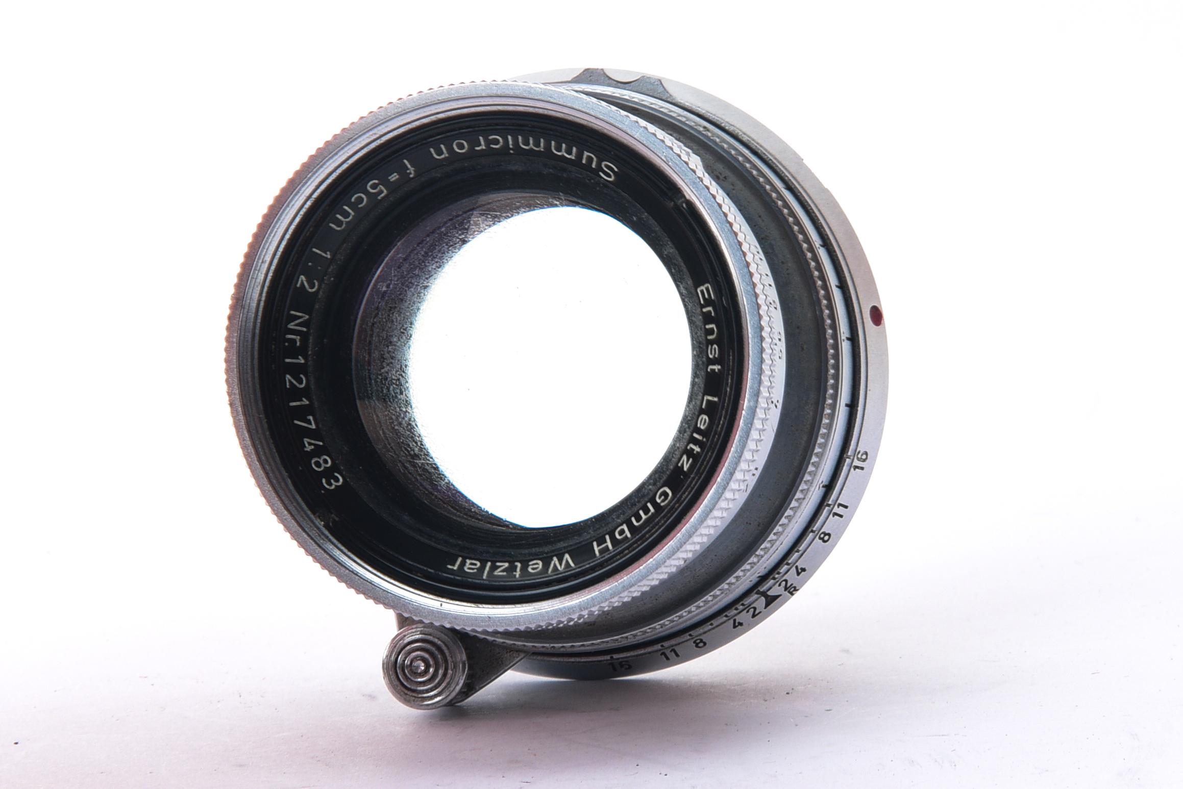 Ernst Leitz GmbH Wetzlar Summicron 5cm f⁄2 lens | eBay