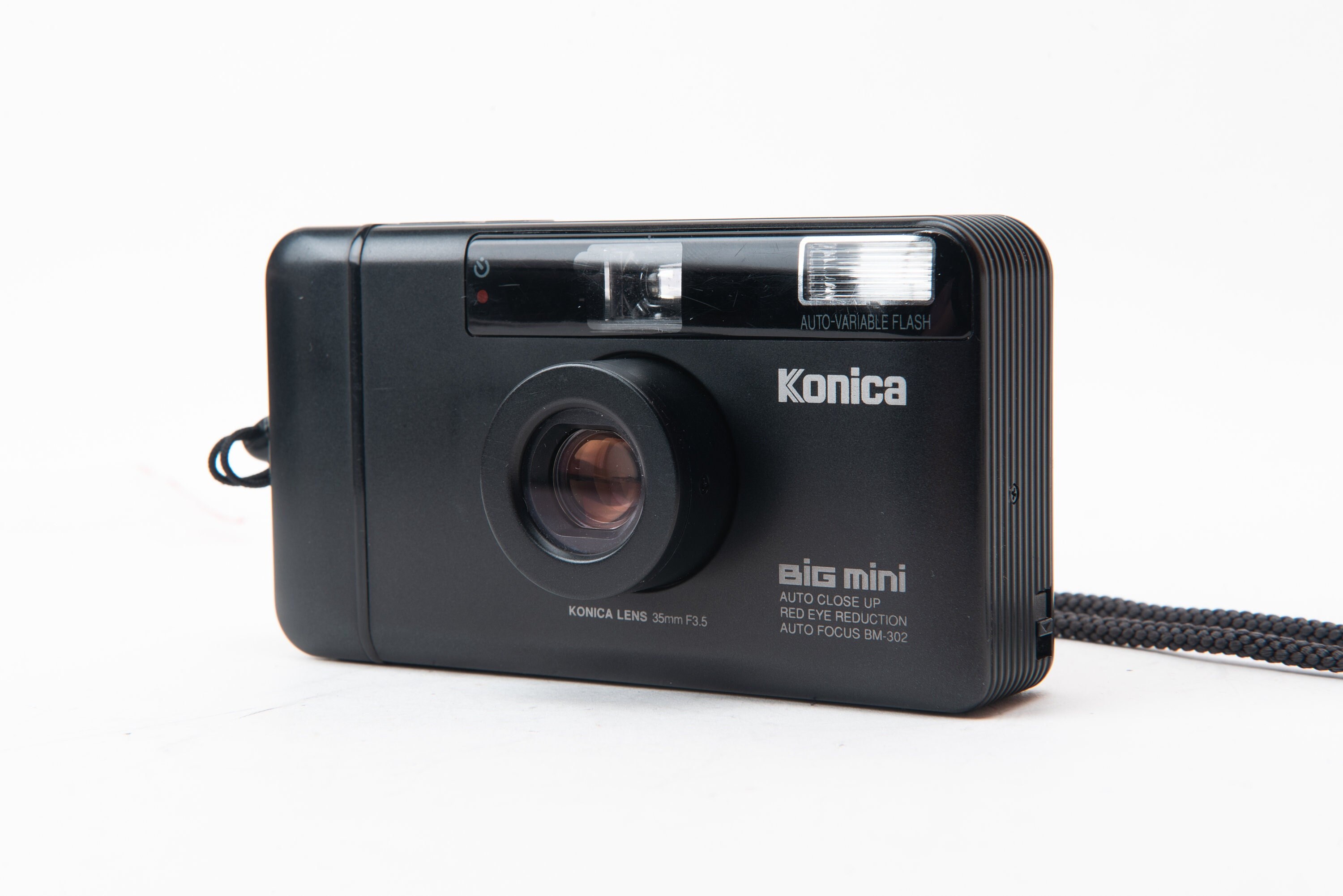 Konica Big Mini BM-302 Vintage Point and Shoot Film Camera w/ 35mm 