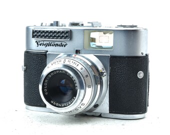 Voigtlander Vito CL 50mm F/2.8 Pronto-lk Camera W/ Case Untested