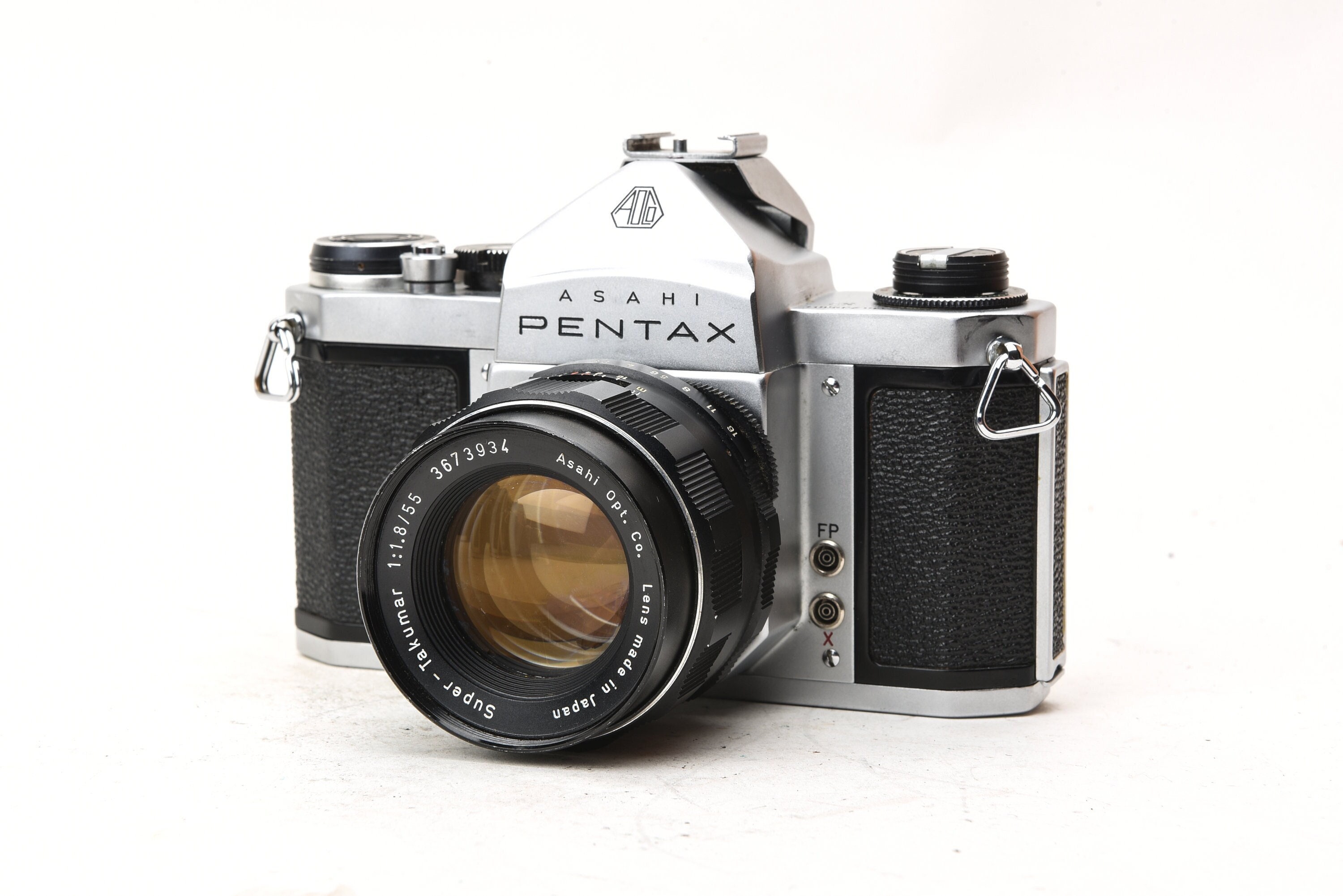 Asahi Pentax S2 Vintage Film Camera W/ Super-takumar 55m F