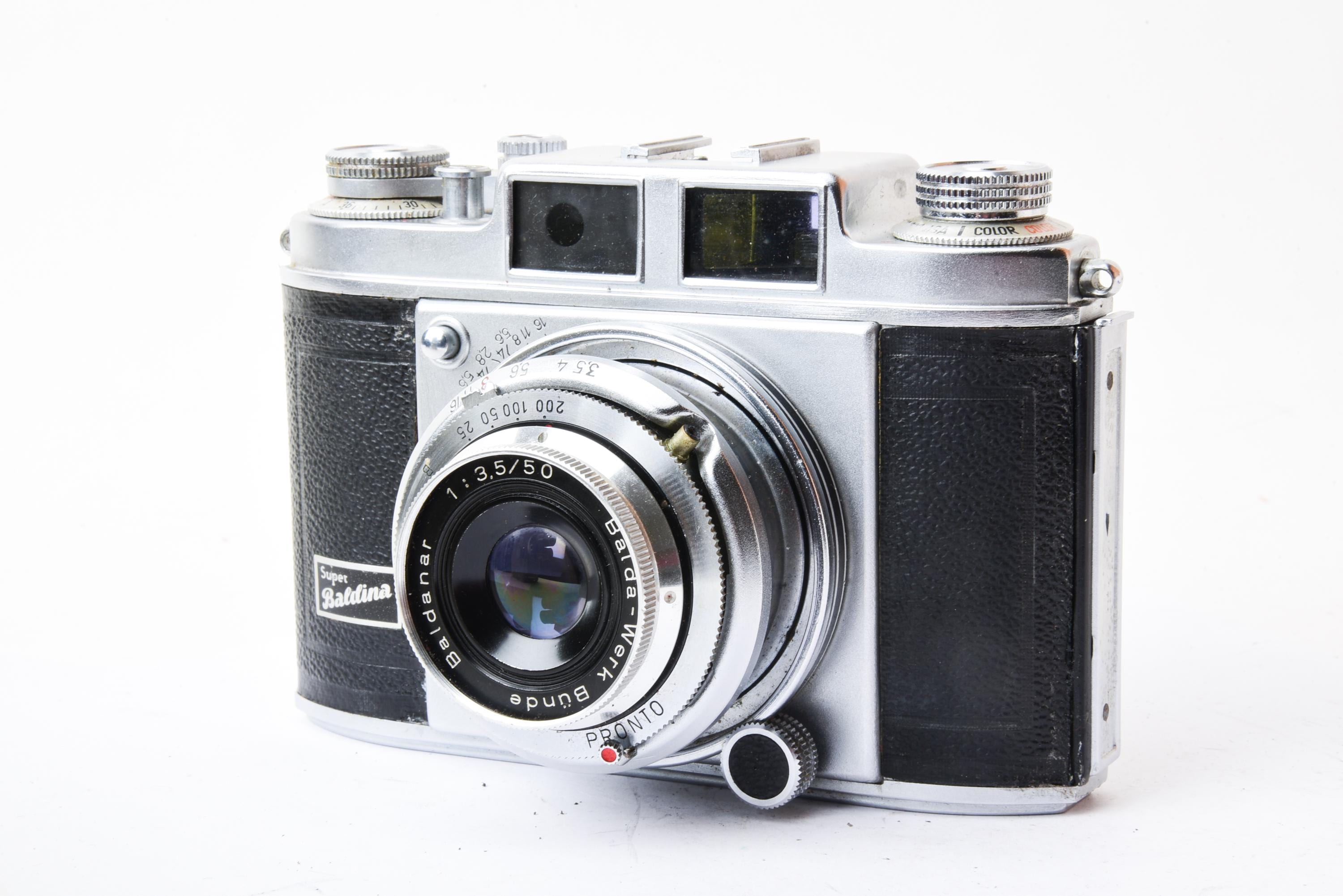 フィルムカメラ Balda Baldina Tessar 5cm f/3.5 Balda Super Baldina – John's Cameras. A collection of