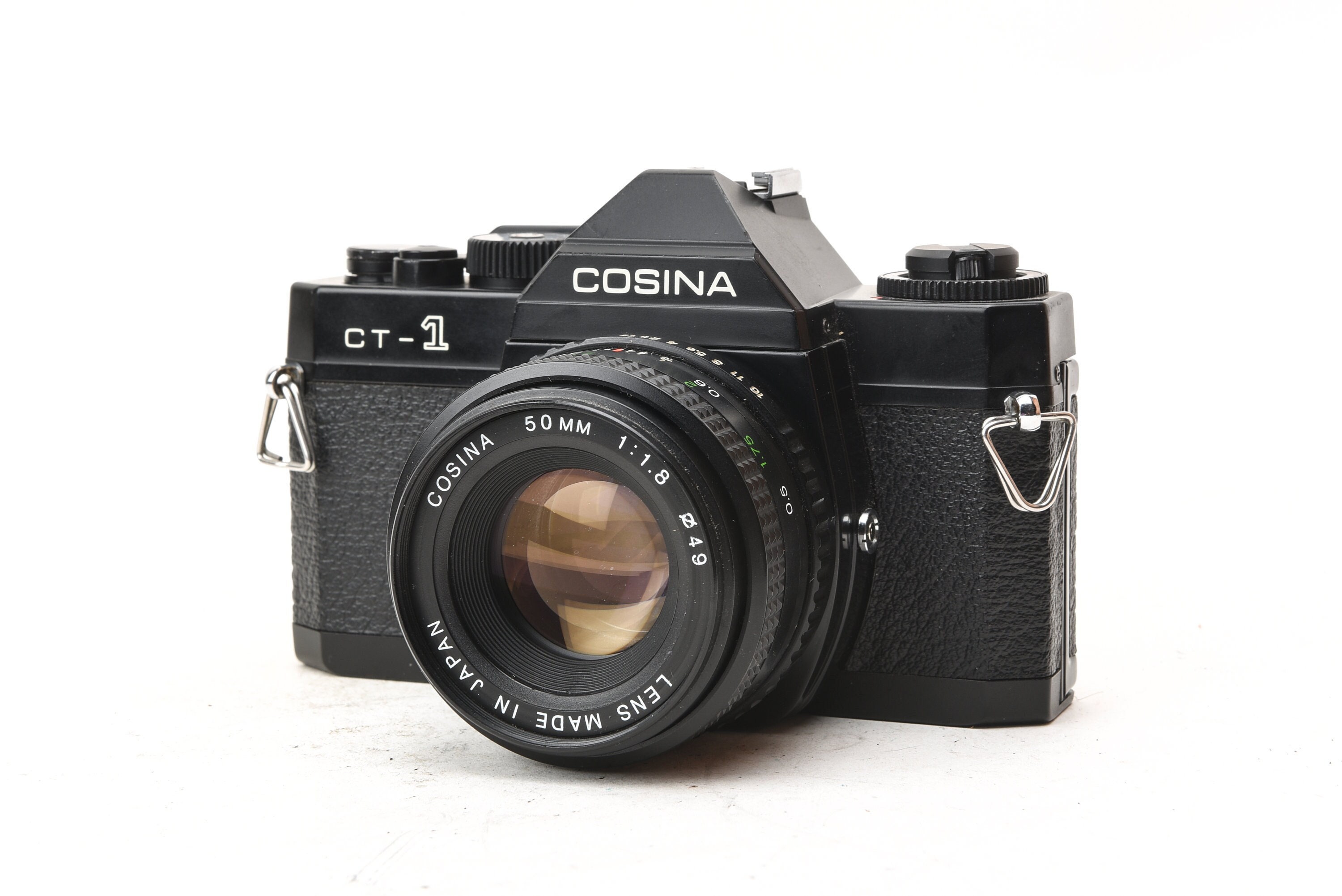 Cosina CT-1 Vintage Film Camera W/ 50mm F:1.8 Lens 