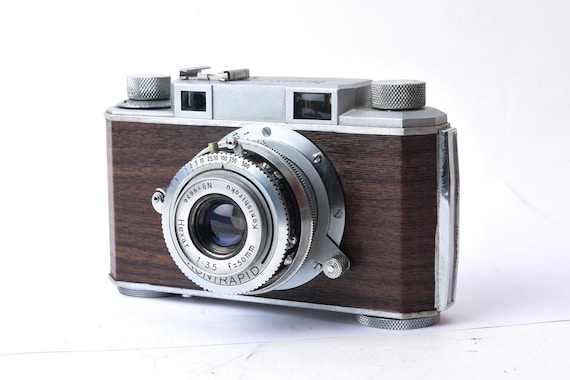Konica Konishiroku Vintage 35mm Film Camera W⁄ Hexar 50mm F: 3.5