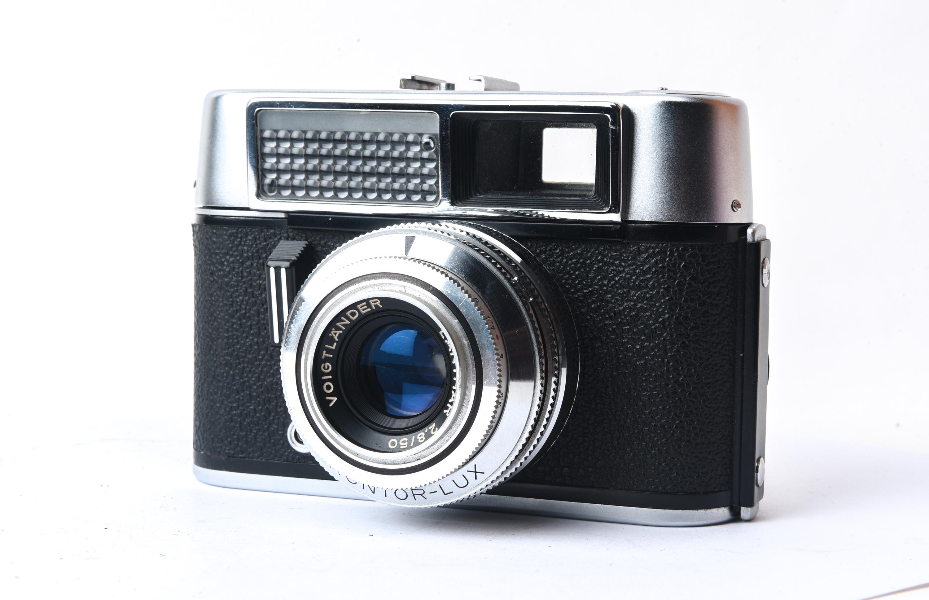 Voigtlander Vito Automatic Vintage 35mm Film Camera W/ Lanthar