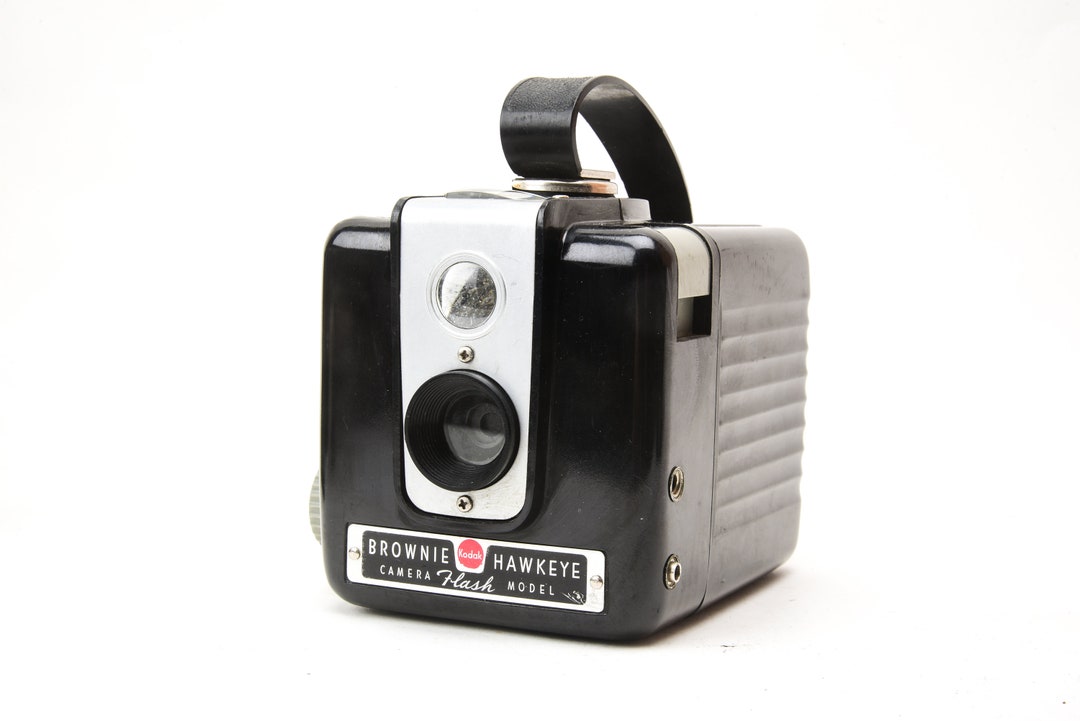 Kodak Brownie Hawkeye Camera Flash Model Vintage Film Camera Etsy
