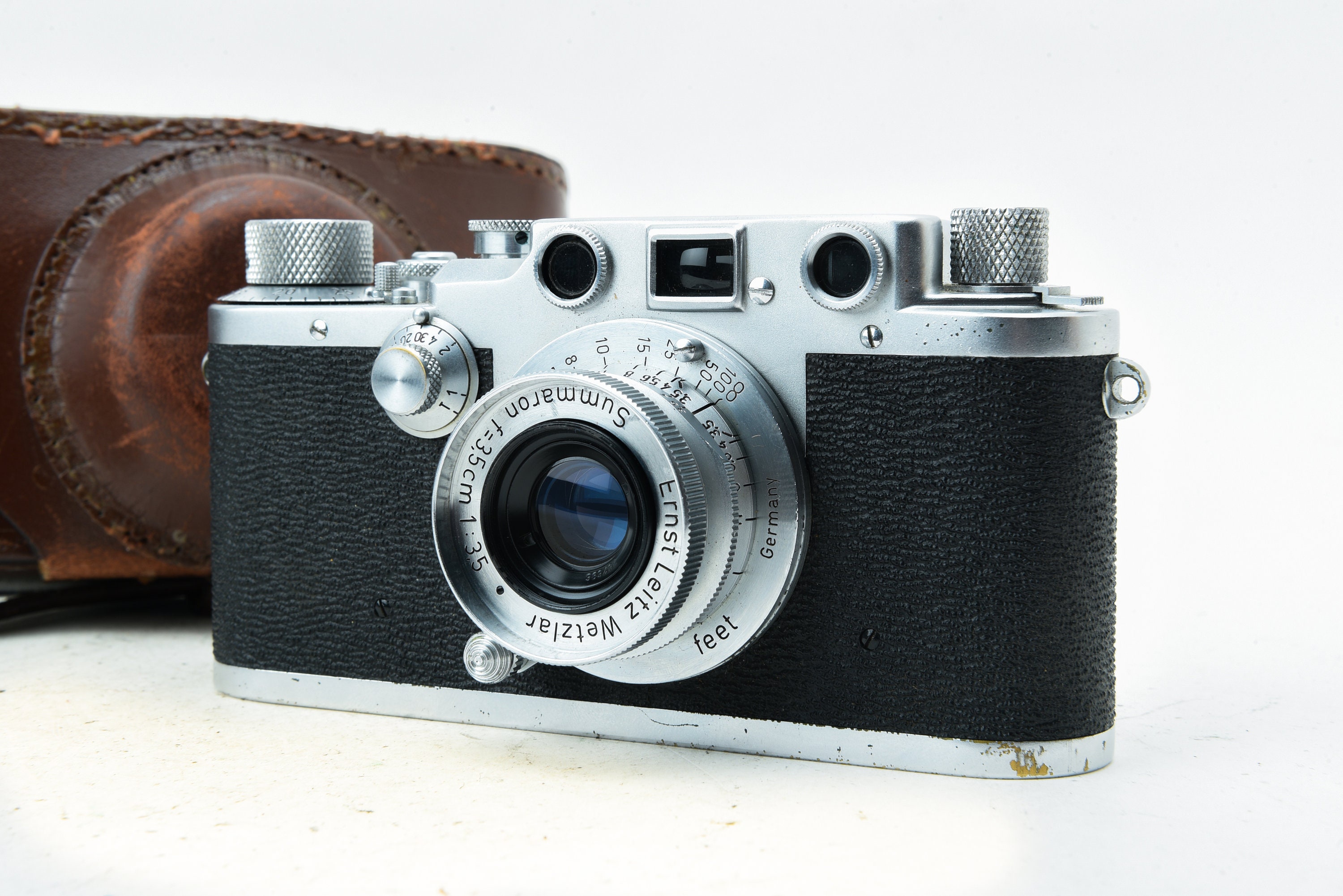 Leica IIIC Vintage Camera W/ Ernst Leitz Wetzlar Summaron Leica IIIC Vintage Camera W/ Ernst Leitz Wetzlar Summaron