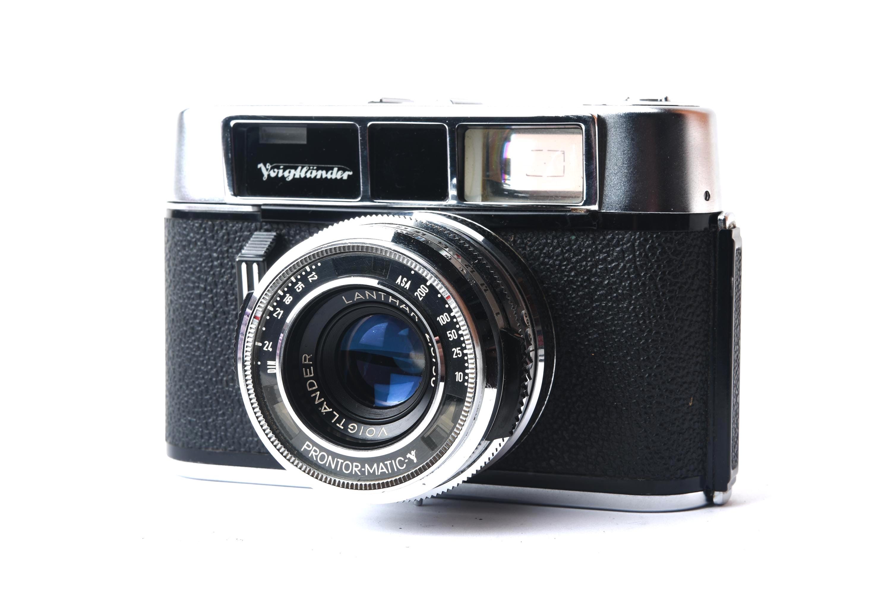 Voigtlander Vito Automatic II Vintage Film Camera W/ Lanthar 50mm