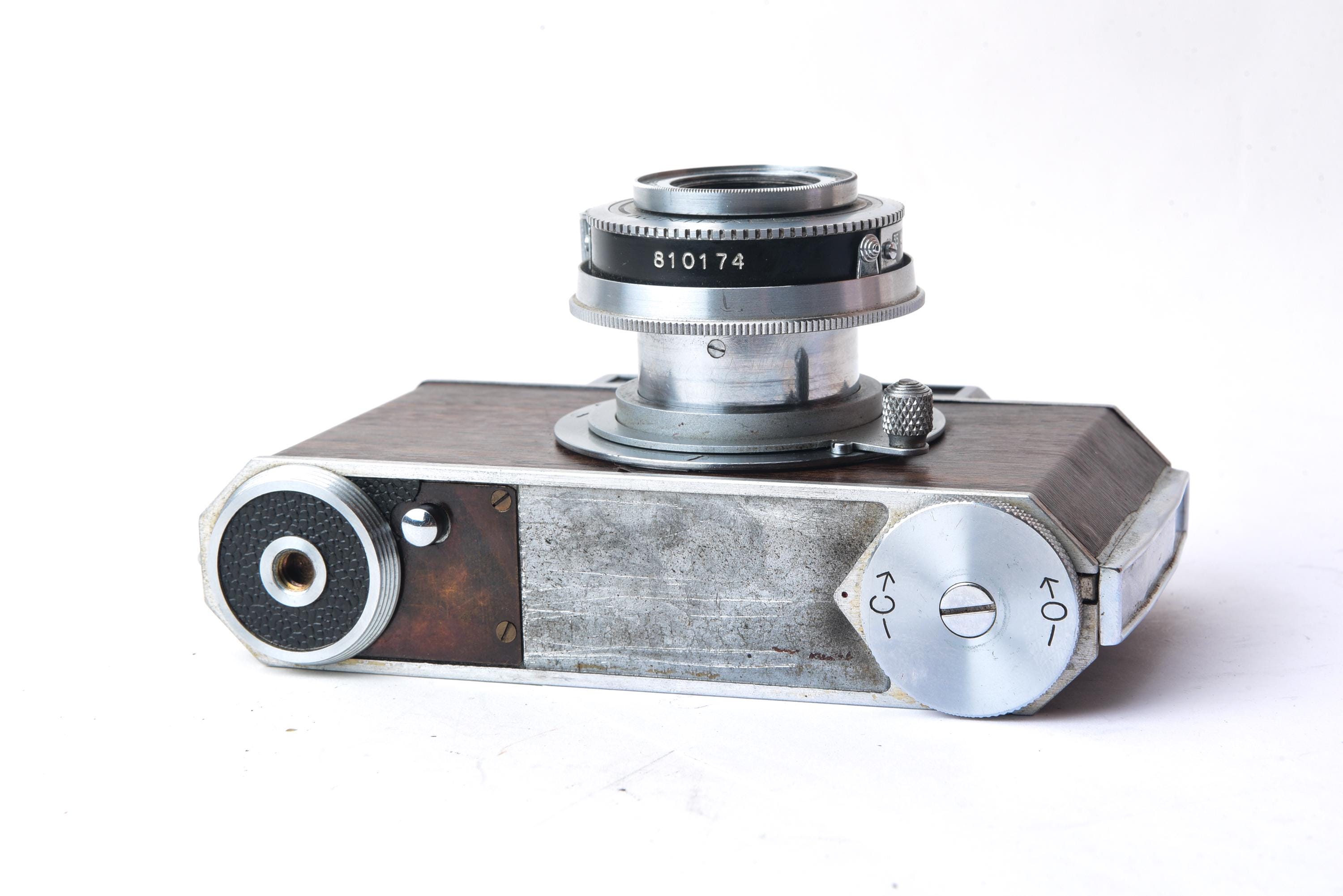 コニカ コニシロク ヴィンテージ 35 mm フィルムカメラ（Hexar 50 mm f