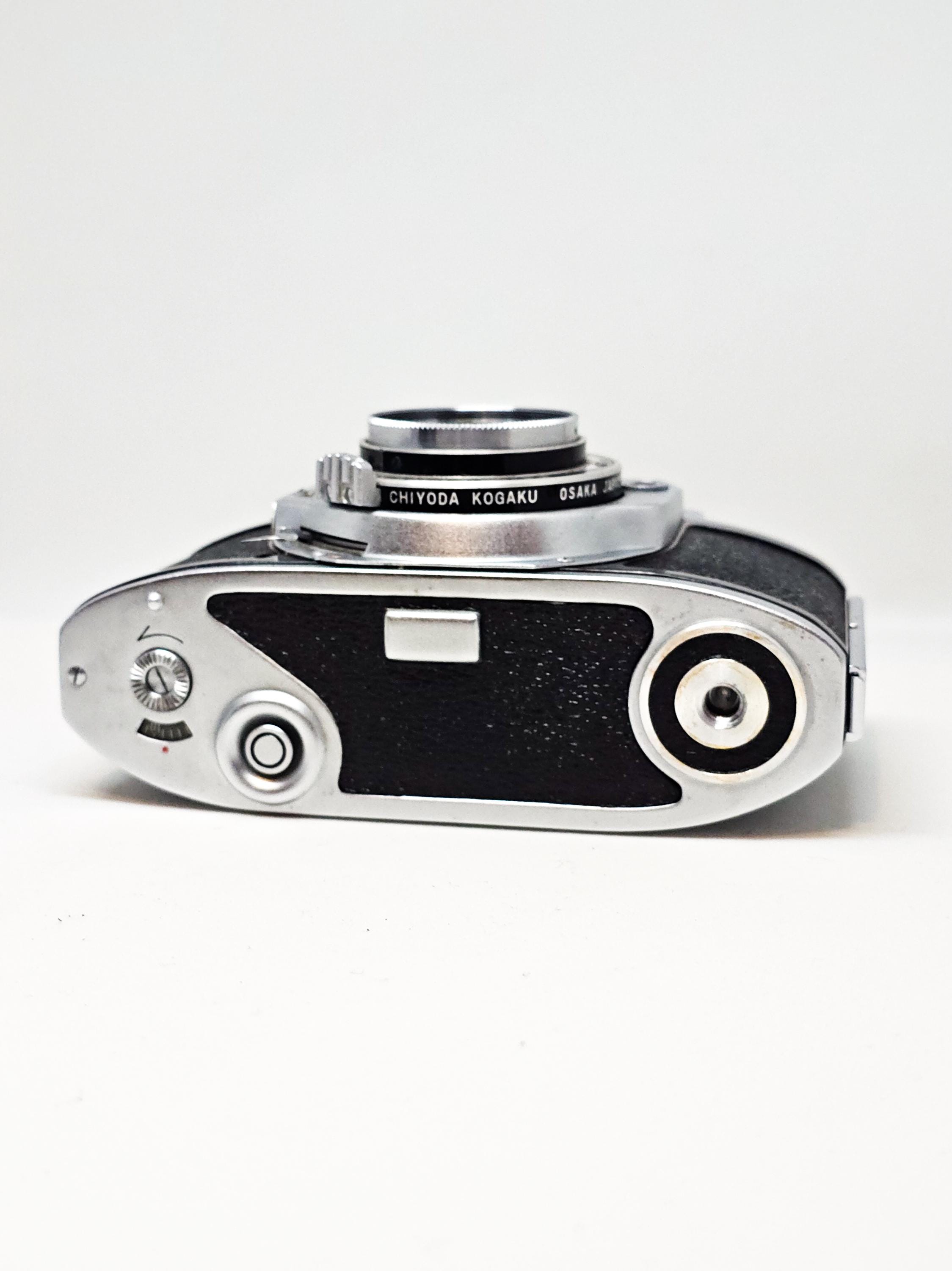Minolta A Vintage 35mm Film Camera W/ Chiyoko Rokkor 45mm F3.5