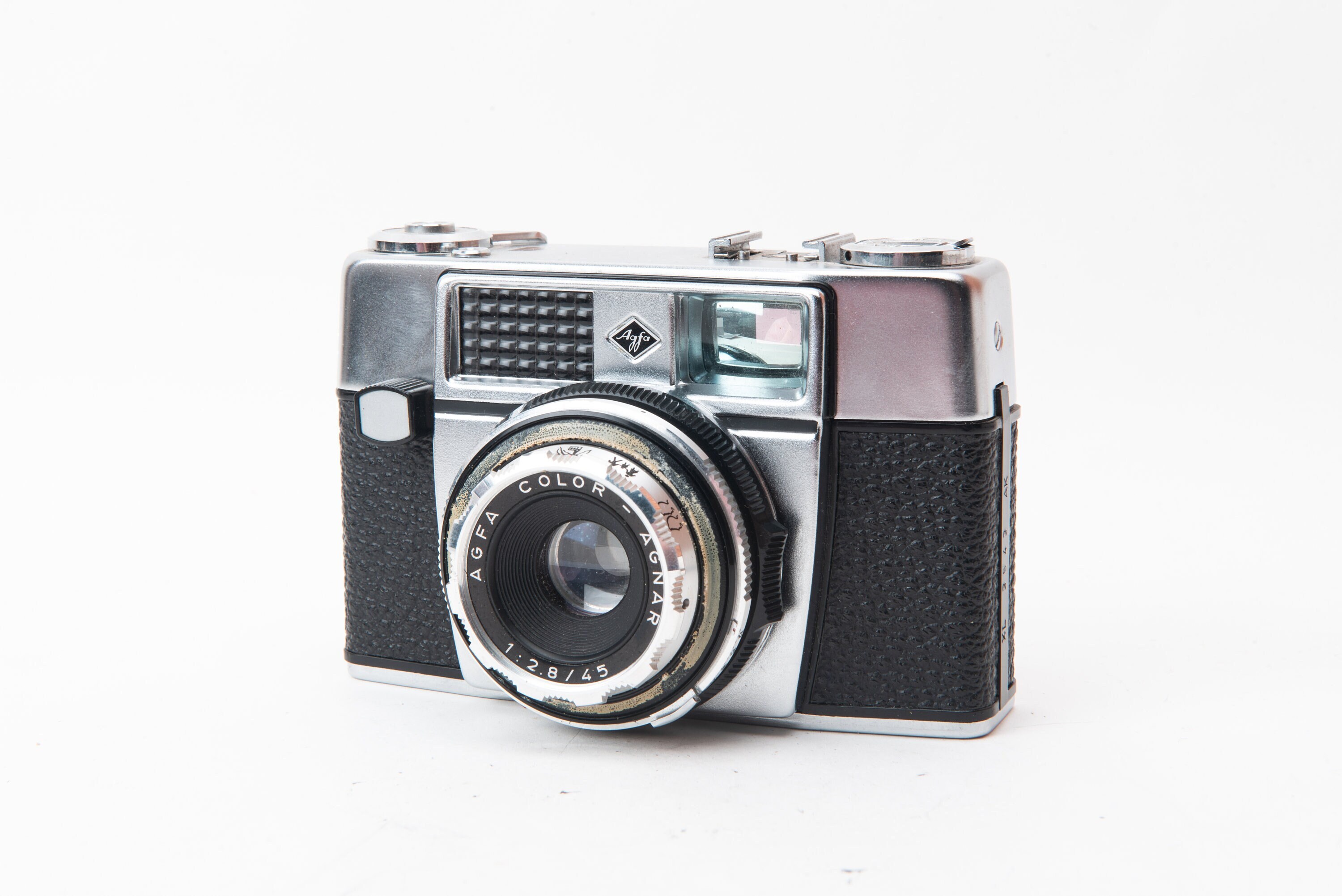 Vintage AGFA COLOR-AGNAR Optima Ia 1:2.8/45 35mm Film Camera Untested