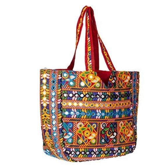 |Bohemian Style Hippie Handbags||Shoulder bags Suvasana Indian Handicraft Rajasthani Jaipur Bohemian art Sling Bag