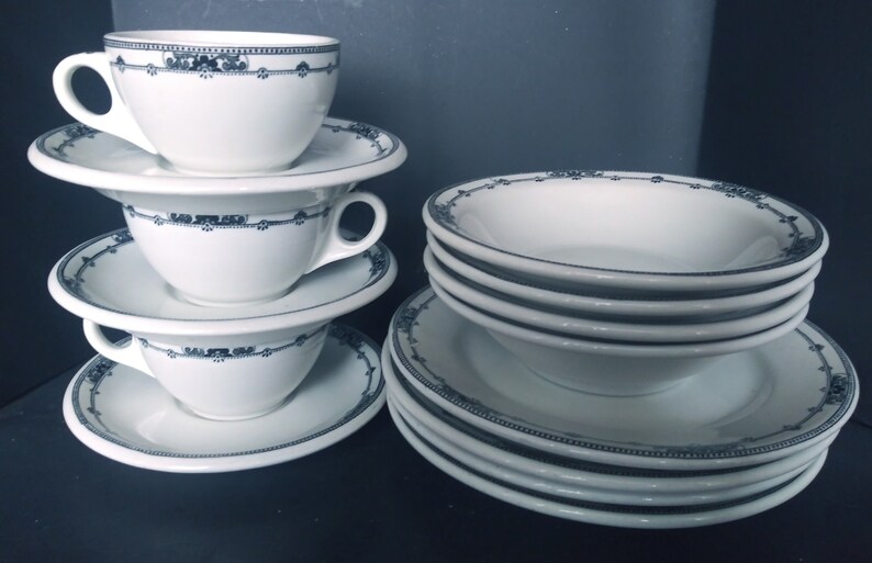 Falls Creek, PA Jackson Vitrified China Restaurant Ware Hand Made USA