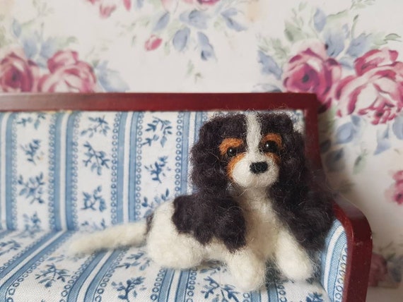 Needle felted cavalier king charles 2025