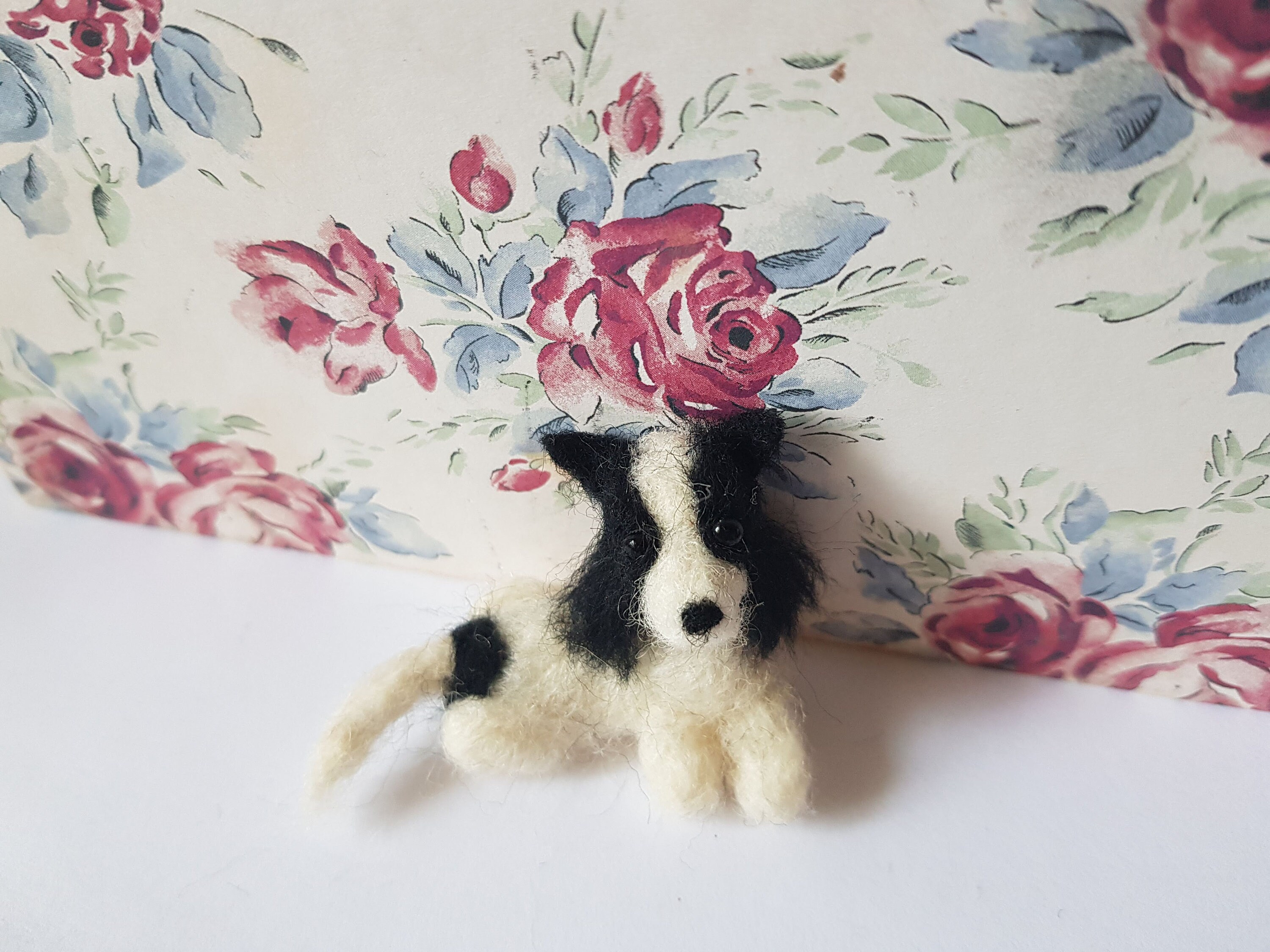 112 Scale Needle Felt Border Collie Dog OOAK Handmade Wool Etsy UK