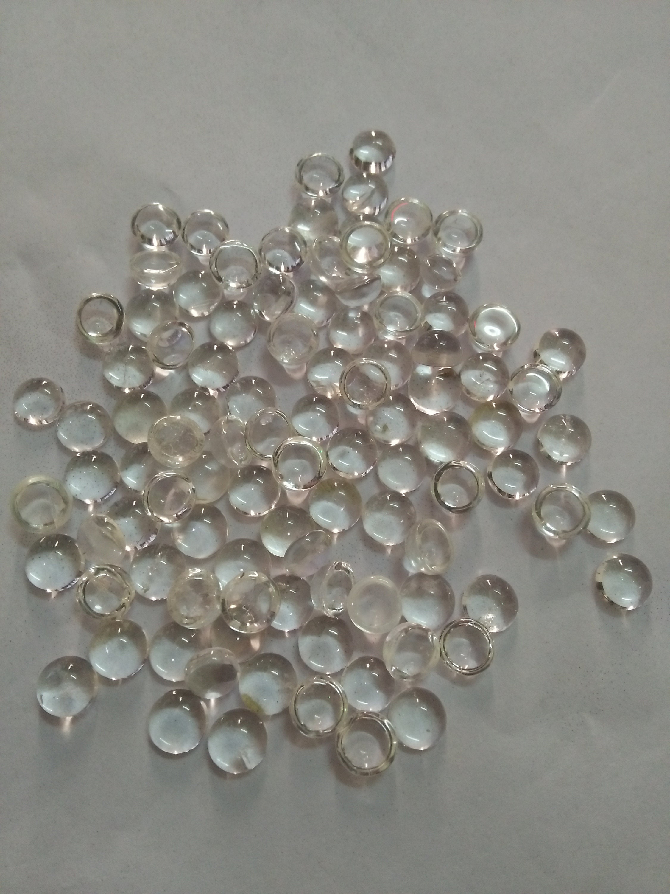 Natural Crystal Gemstone 100 Pcs Round Shape Loose Gemstone | Etsy