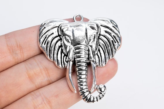 Elephant head best sale charm
