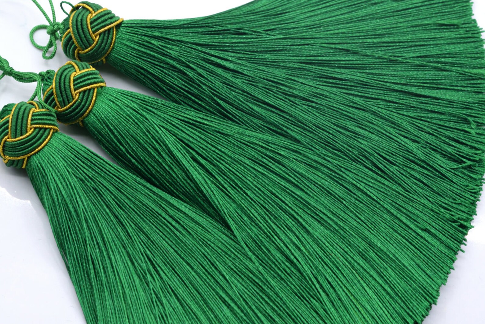 2 Tassels 5.5 / 14cm Artificial Silk Mala Tassel Grass Etsy