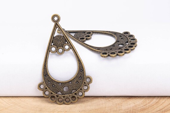 Ciondolo 40 mm bronzo x1 - Perles & Co