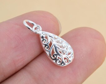 Pendentif Croissant De Lune En Argent - Modèle J202 - Occasion Parfait état