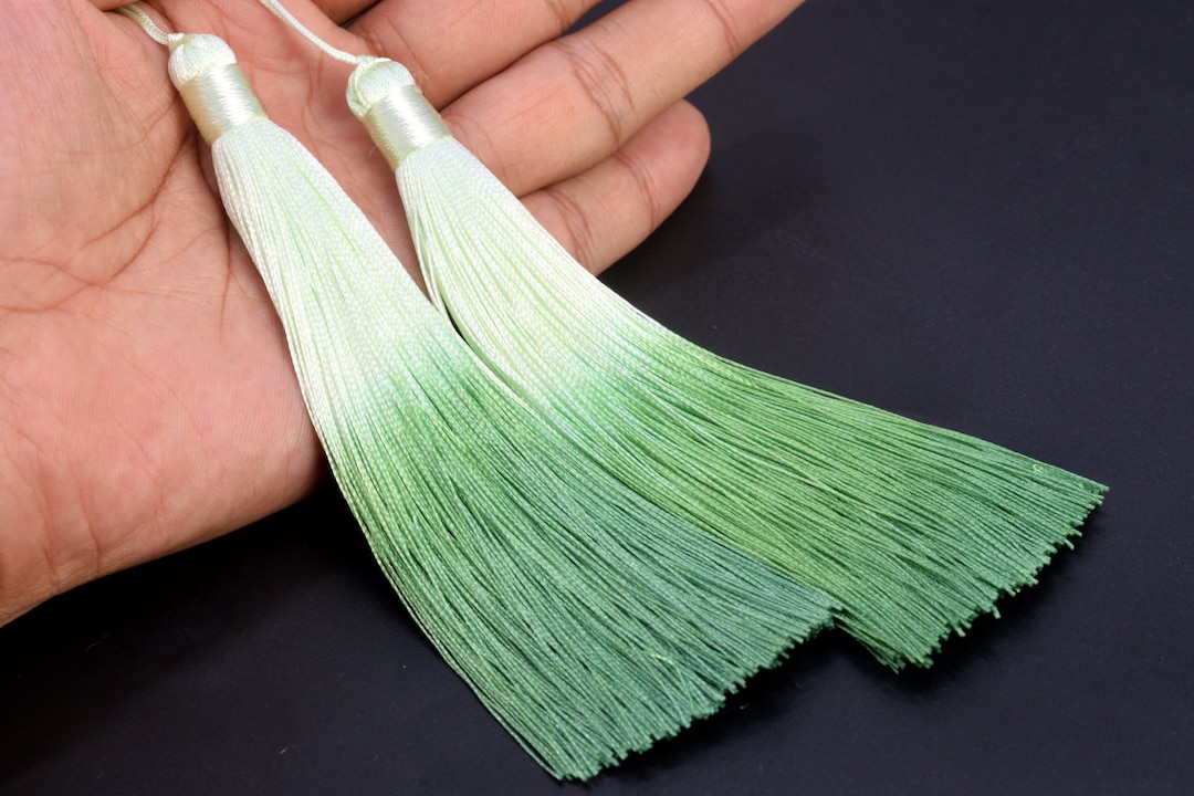 2 Tassels 5.12 / 13cm Polyester Mala Tassel Color Etsy