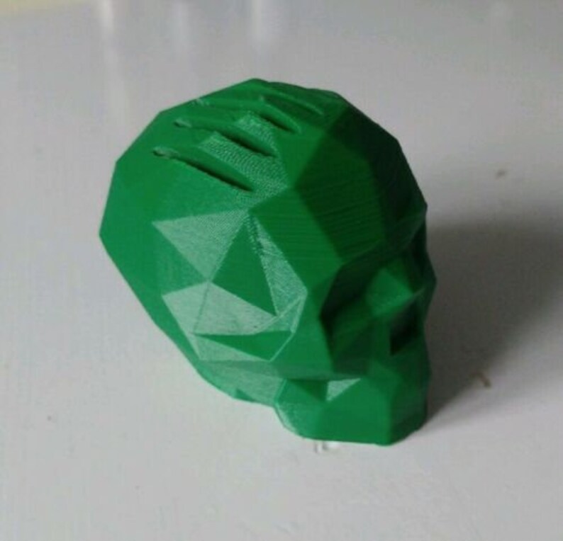 Skull Shape Guitar Plectrum Holder Pleck Pluck Holder x 2 Pick Your Colour image 6