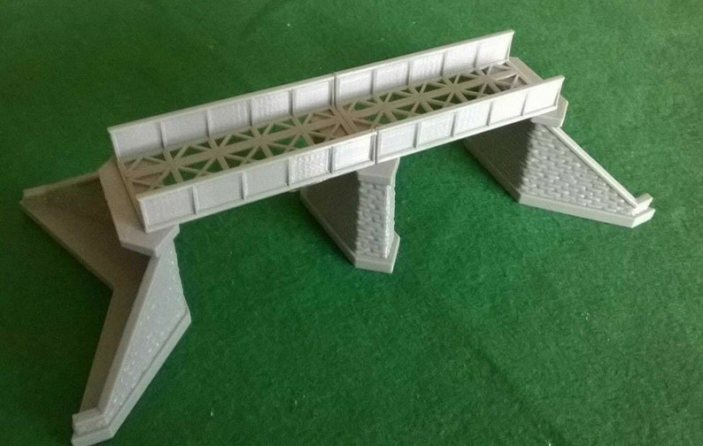Girder Bridge N Gauge Model Railway Bridge Support Girders Etsy