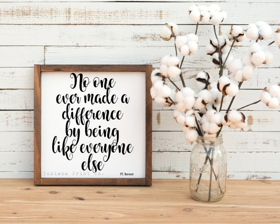 Instant Printable Quote Wall Art 5 Sizes P T Barnum Home Etsy