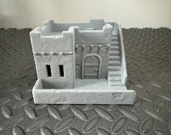 Desert House 2 Outer Rim Tatooine Sci Fi Style Building 28mm Wargaming Terrain 3D Printed
