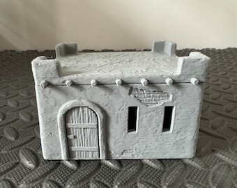 Desert House Outer Rim Tatooine Sci Fi Style Building 28mm Wargaming Terrain 3D Printed