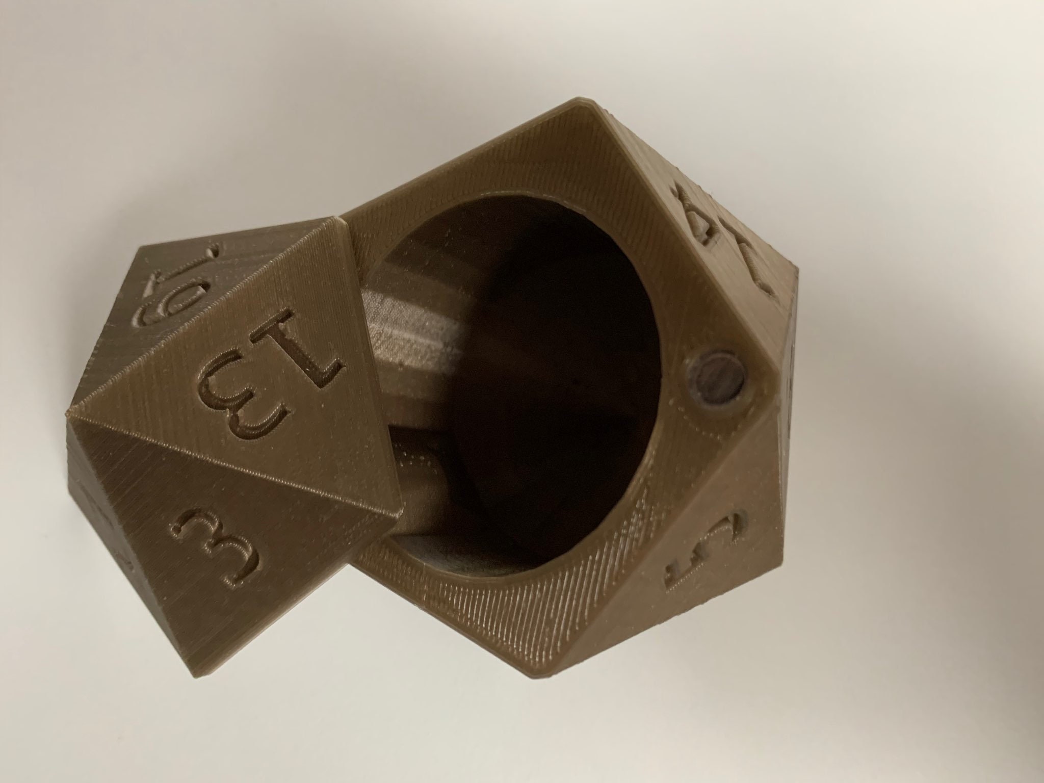 Dungeons and Dragons D20 Dice Holder Storage Etsy UK