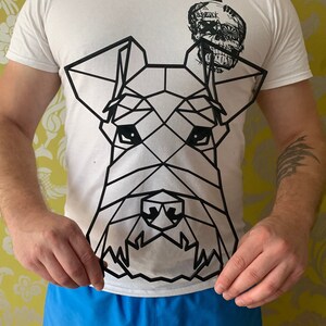 schnauzer wall art