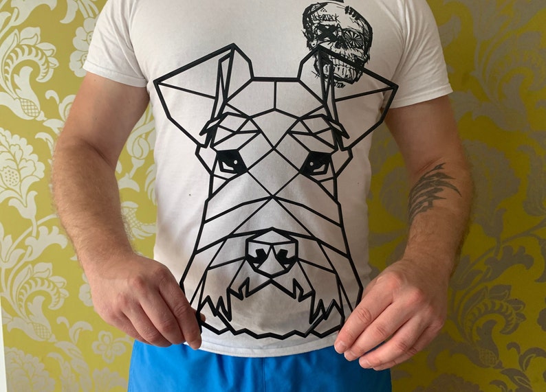 schnauzer wall art