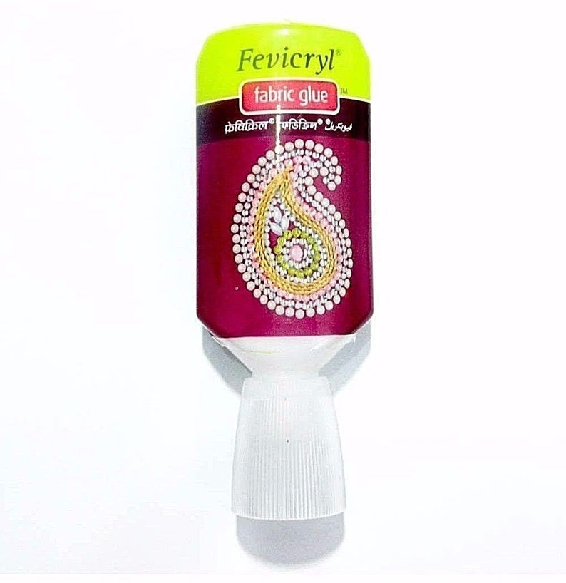 Fevicryl 20ml and 30ml Fabric Glue for Sticking Beads Ribbons Etsy